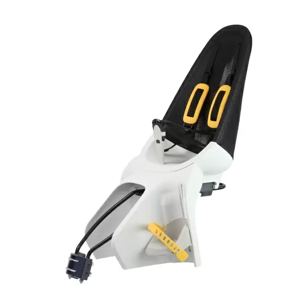 Seggiolino posteriore AIR REAR attacco al telaio nero bianco fumo - image