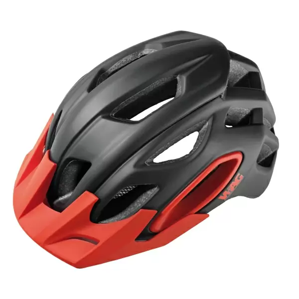 MTB Helmet OAK Black/Red Size M (55-60cm) #1