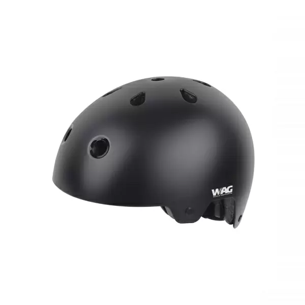 BMX Helm Größe M schwarz Farbe 54-58 #1