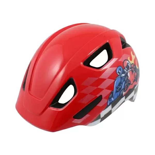 FUN KID Race Cars Child Helmet Red Size S (53-56cm) #1