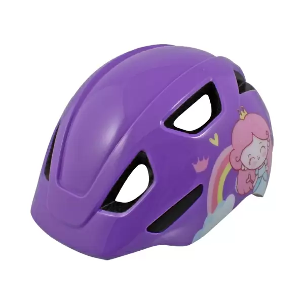 FUN KID Princess Child Helmet Purple Size S (53-56cm) #1