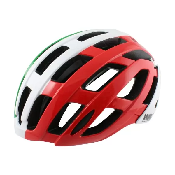 Capacete Rapido Italia Verde/Branco/Vermelho Tamanho M (56-59cm) #1