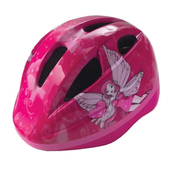 Helm für Kinder Größe S Feen-Design rosa #1