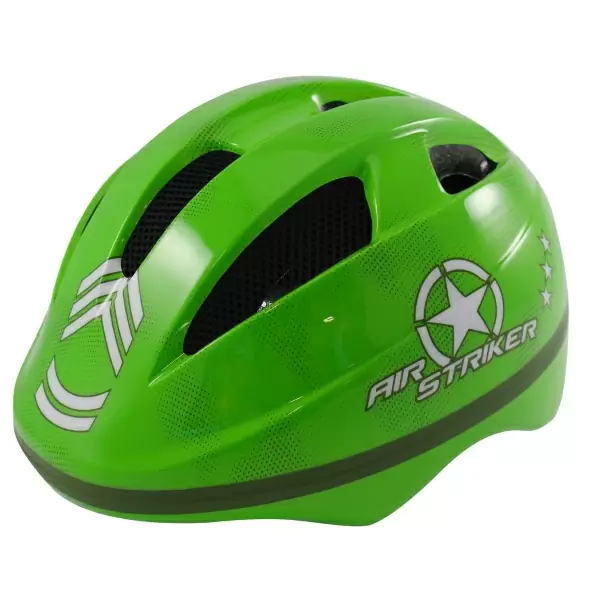 Helmet BOY size XS (48-52cm) Air stricker design green #1