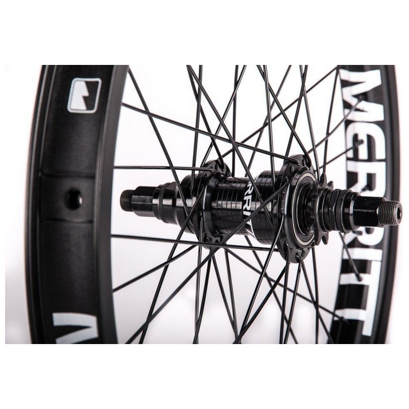 Roue BMX arrière FINAL FC 20'' côté droit transmission noir