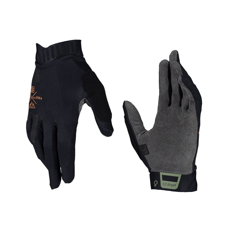 Gants VTT 1.0 GripR Femme Noir Taille XS
