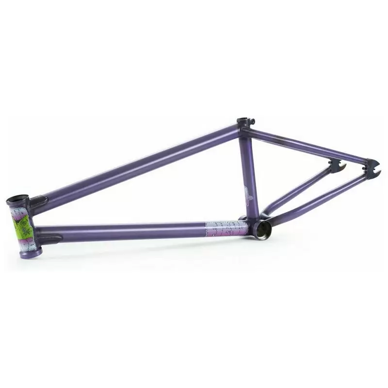 Quadro BMX MORROW V4 20,5'' sem kit de freio roxo - image