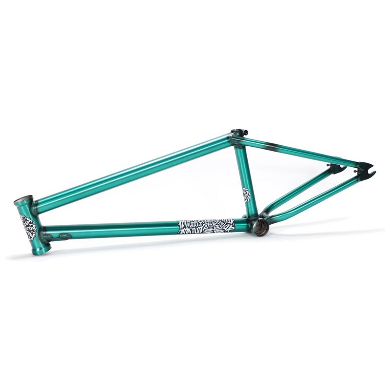 Varanyak V3 BMX-Rahmen ohne Bremssatz Aqua Green Größe 20,25''