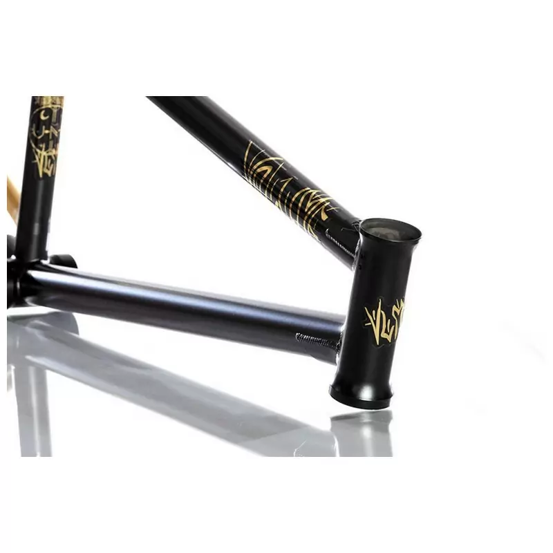 VELOCITY BMX Frame With Brake Kit Black/Gold Size 21'' #4