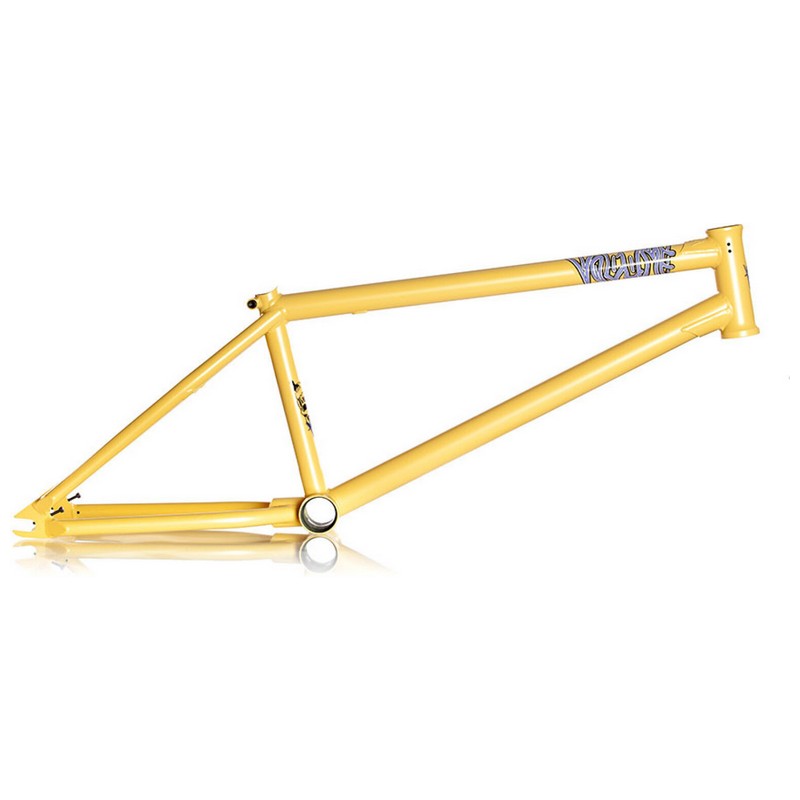 Telaio BMX VELOCITY FRAME Con Kit Freni Giallo Taglia 20,75''