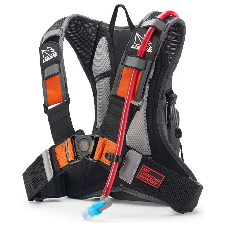 Mochila Airbone 3 Litros Gris/Naranja #1