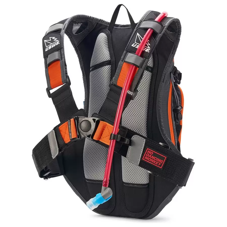 Mochila Airbone 9 Gris/Naranja #1
