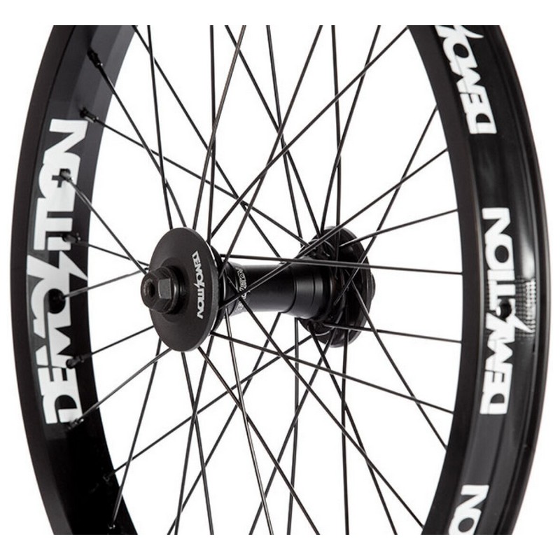 Ruota BMX Anteriore 20'' TEAM PLUS Nera