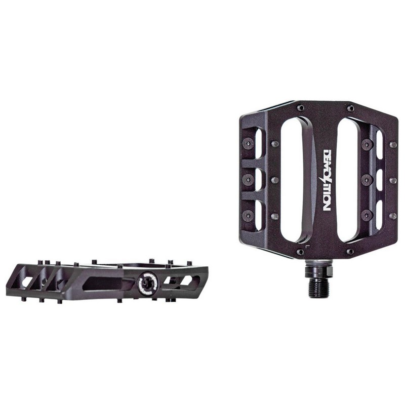 Coppia Pedali TROOPER PC 9/16'' Alluminio CNC Nero