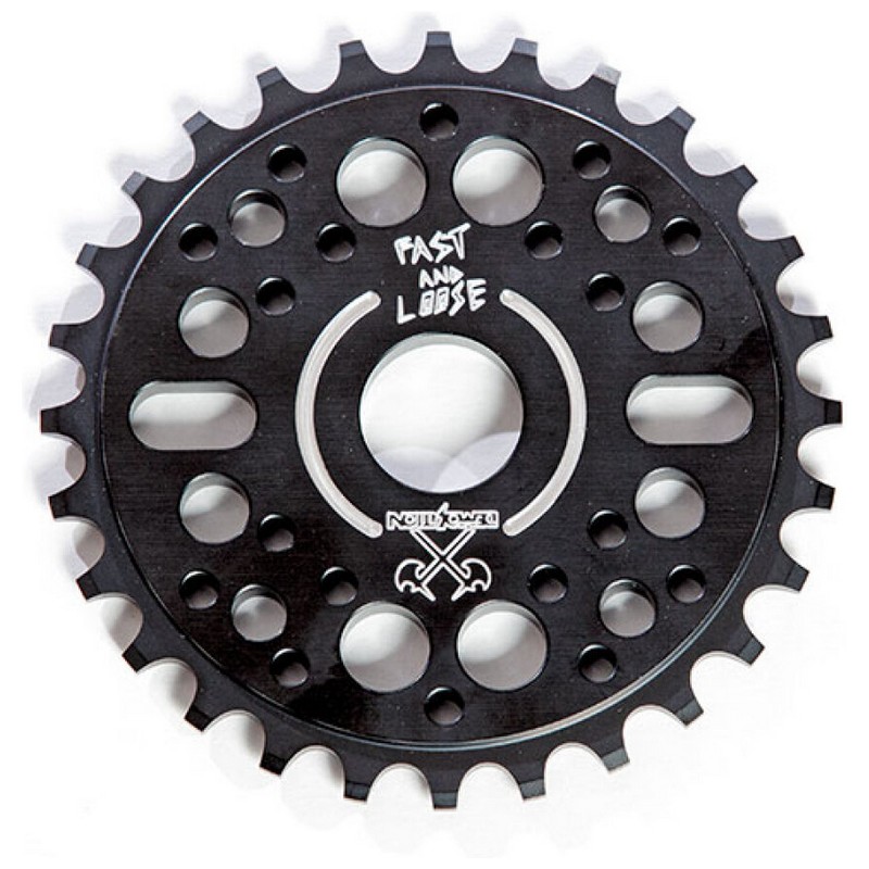 FAST&LOOSE SPROCKET BMX Kettenblatt Schwarz 28T