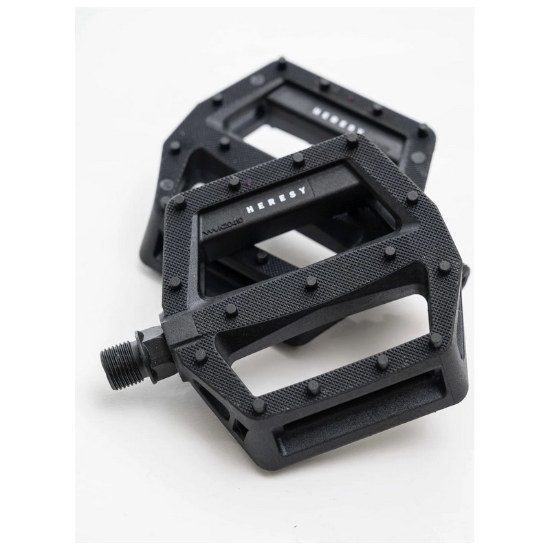 Par de pedales NAILS PC PEDAL 9/16'' Nylon/Acero Negro