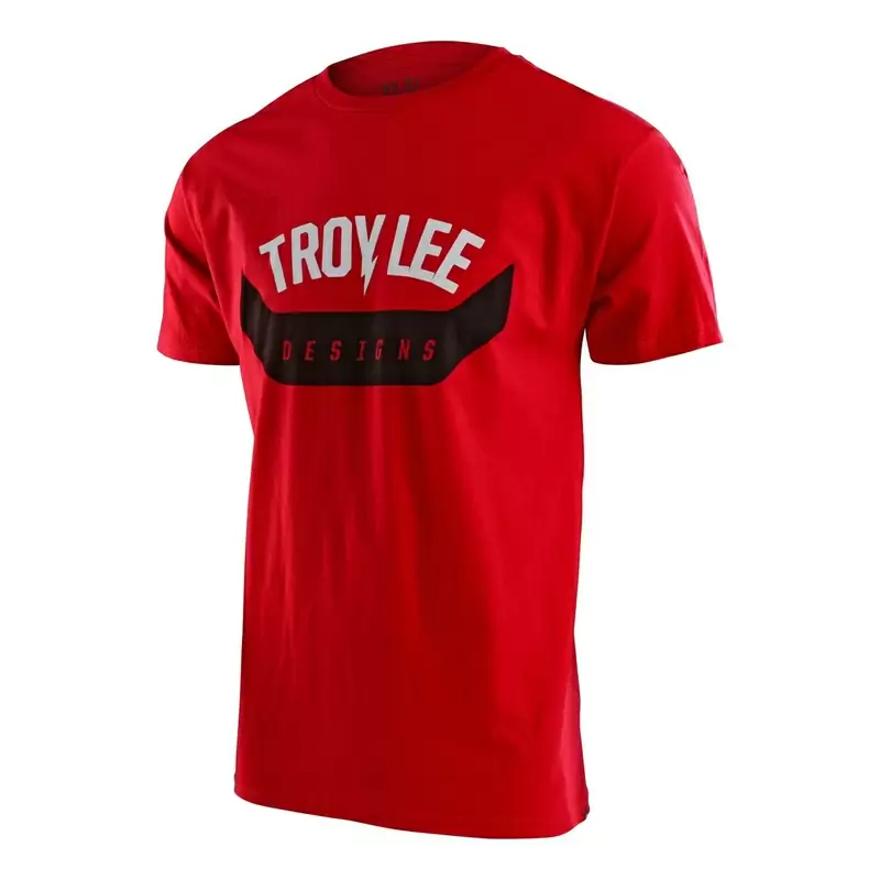 T-shirt à arc avec une taille adulte rouge à manches courtes L #1