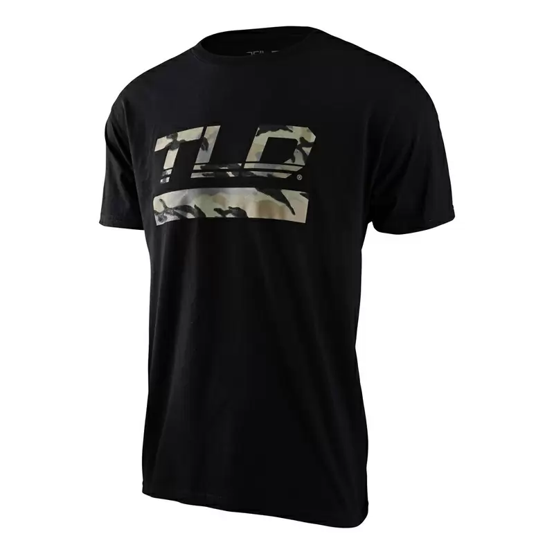 Logotipo de camiseta de velocidad con manga corta de un tamaño negro para adultos s #1