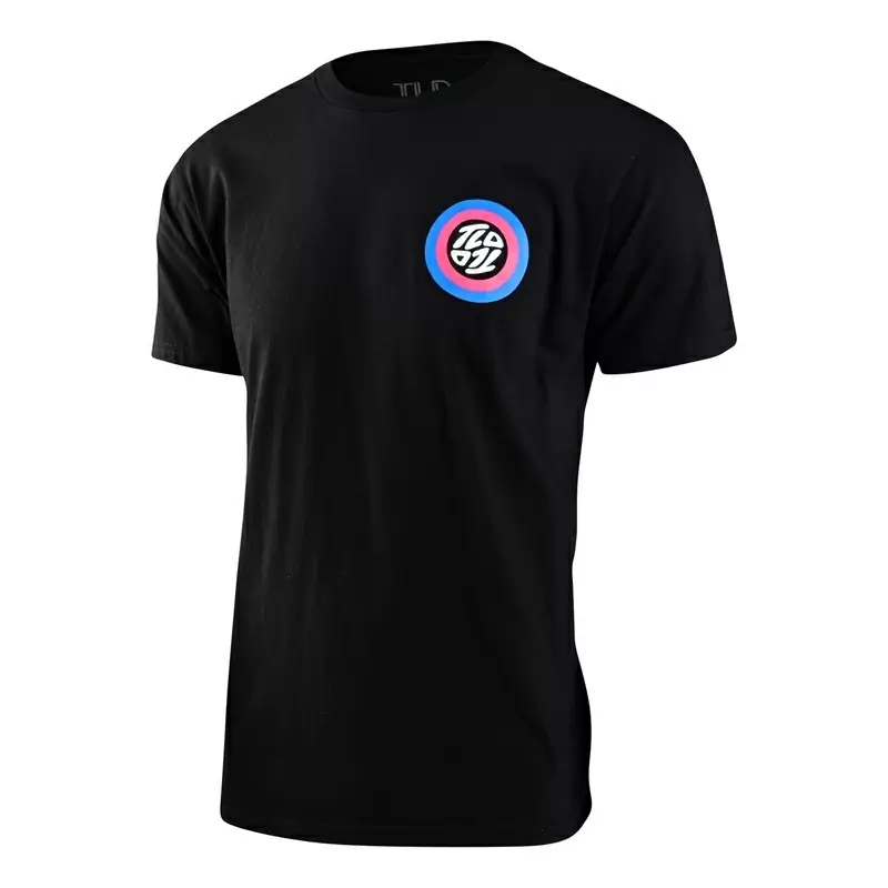 Corte-Ärmeln flache T-Shirts aus schwarzer Erwachsener Größe s #1