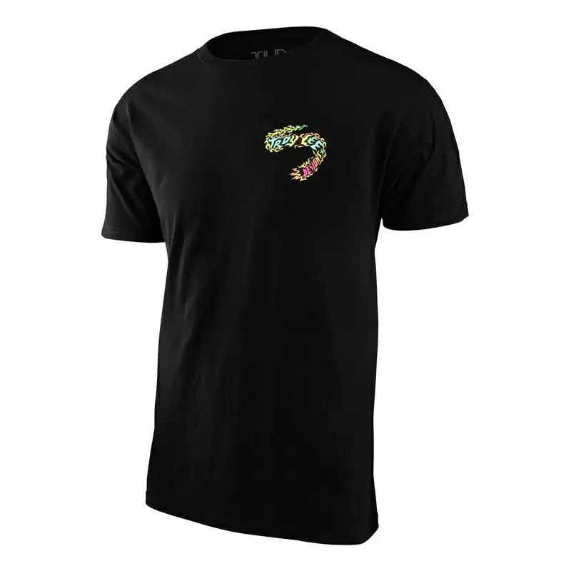 Demônio Tallboy de camiseta com tamanho adulto preto de mangas curtas S #1