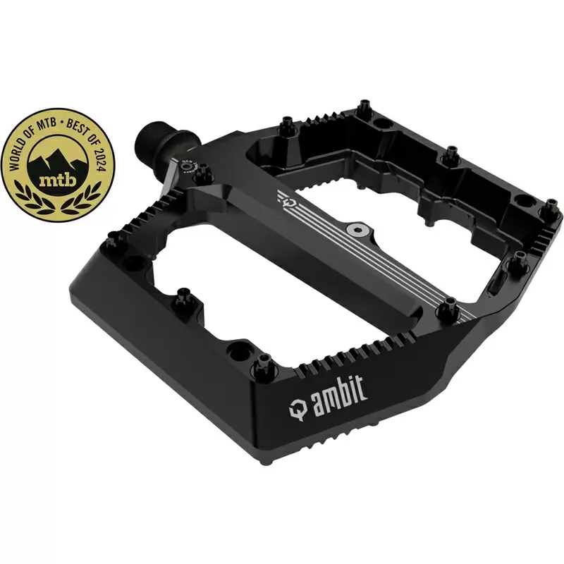 Pedal Par Flat Flat Limited Edition Haxn Hoita Opaco Black Size M - image