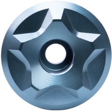 Top Cap 0mm Blue