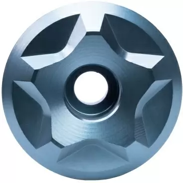 Top Cap 0mm Blue - image