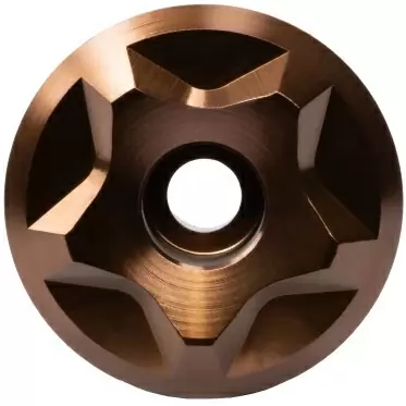 Top Cap 5mm Marrone - image