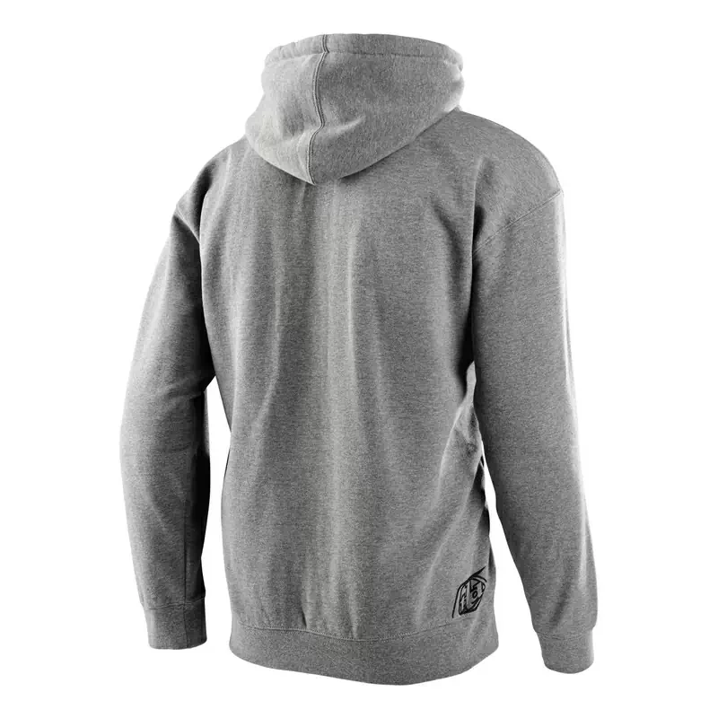 Felpa SPEED Logo Zip-Up Grigio Taglia S #3