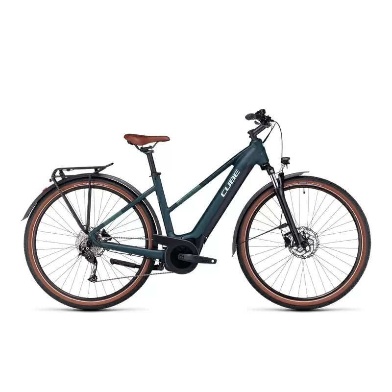 Touring Hybrid ONE Trapeze 29'' 500Wh Verde 63mm 9v Bosch Performance 2024 Taglia XS - image