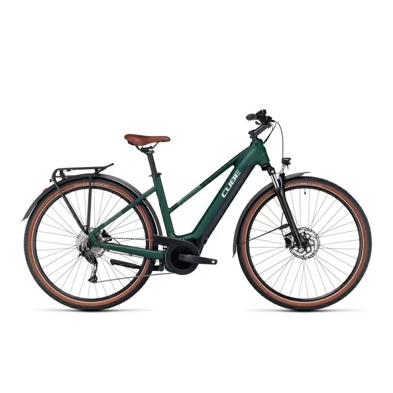 Touring Hybrid ONE Trapeze 29'' 625Wh Verde 63mm 9v Bosch Performance 2024 Taglia XS - image