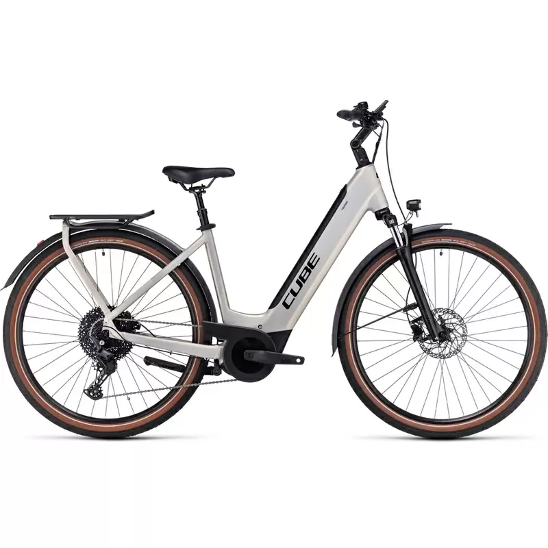 Touring Hybrid Pro Easy Entry 29'' 625Wh Argento/Nero 63mm 11v Bosch Performance 2024 Taglia S - image