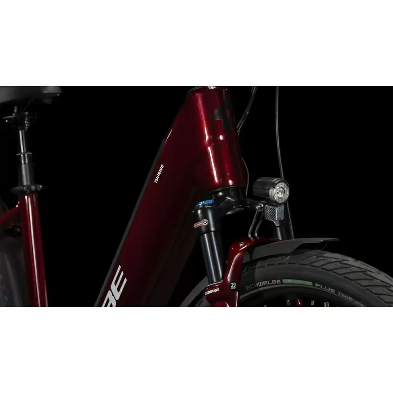 Touring Hybrid EXC Easy Entry 29'' 625Wh Red/White 63mm 12v Bosch Performance 2024 Size XS #5