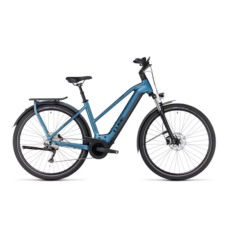 Kathmandu Hybrid ONE Trapeze 29'' 750Wh Blu/Nero 100mm 10v Bosch Performance CX 2024 Taglia M - image