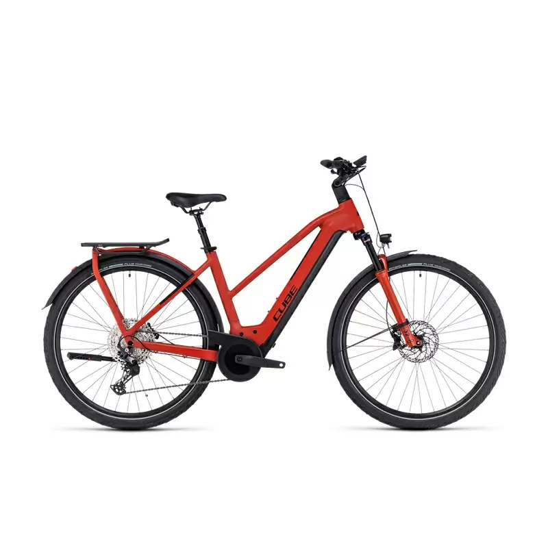 Kathmandu Hybrid EXC Trapeze 29'' 750Wh Rosso/Nero 100mm 12v Bosch Performance CX 2024 Taglia M - image