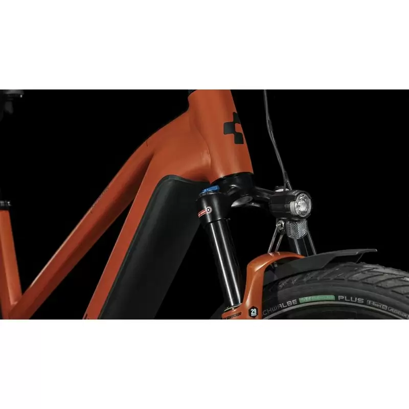 Kathmandu Hybrid EXC Trapeze 29'' 750Wh Rosso/Nero 100mm 12v Bosch Performance CX 2024 Taglia M #1