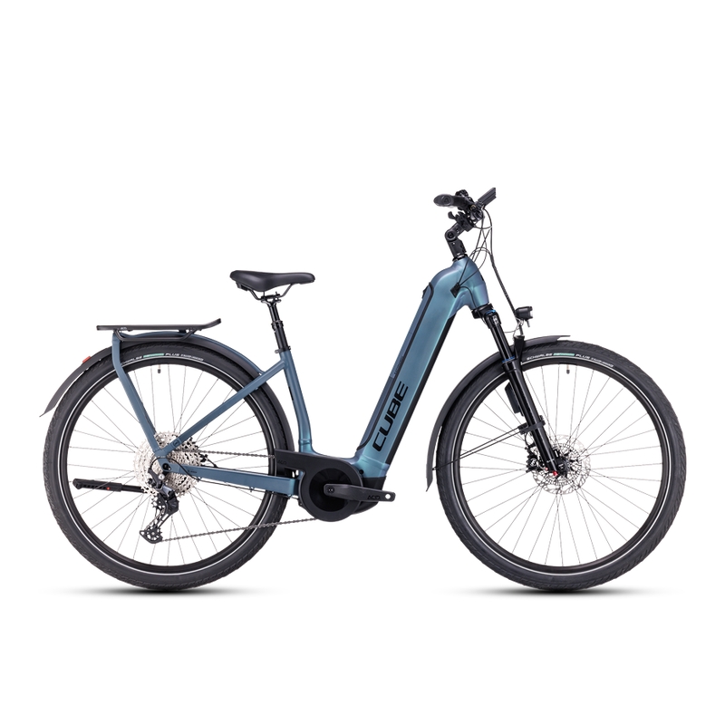 Kathmandu Hybrid ABS Easy Entry 29'' 750Wh Blu/Nero 100mm 12v Bosch Performance CX 2024 Taglia S