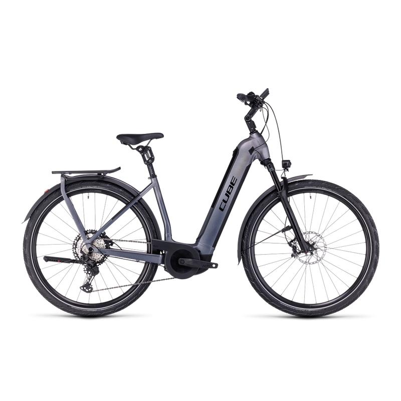 Kathmandu Hybrid SLT Easy Entry 29'' 750Wh Grigio Scuro 100mm 12v Bosch 2024 Taglia S