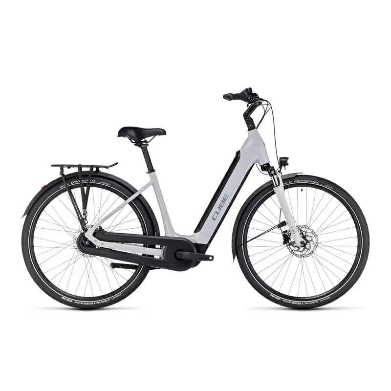 Supreme Hybrid ONE Easy Entry 26'' 500Wh Gray 50mm 1v Bosch Active Plus 2024 Size XXS - image