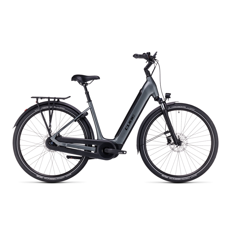 Supreme Hybrid Pro Easy Entry 28'' 500Wh Grigio/Nero 50mm 1v Bosch Performance 2024 Taglia S