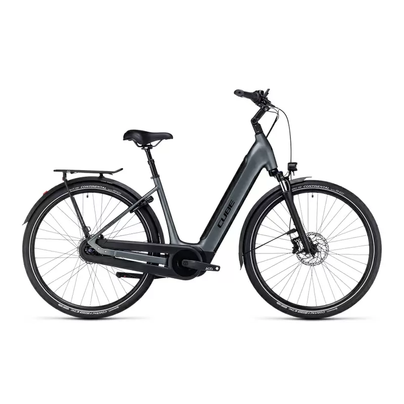 Supreme RT Hybrid Pro Easy Entry 28'' 500Wh Grigio/Nero 50mm 1v Bosch Performance 2024 Taglia S - image