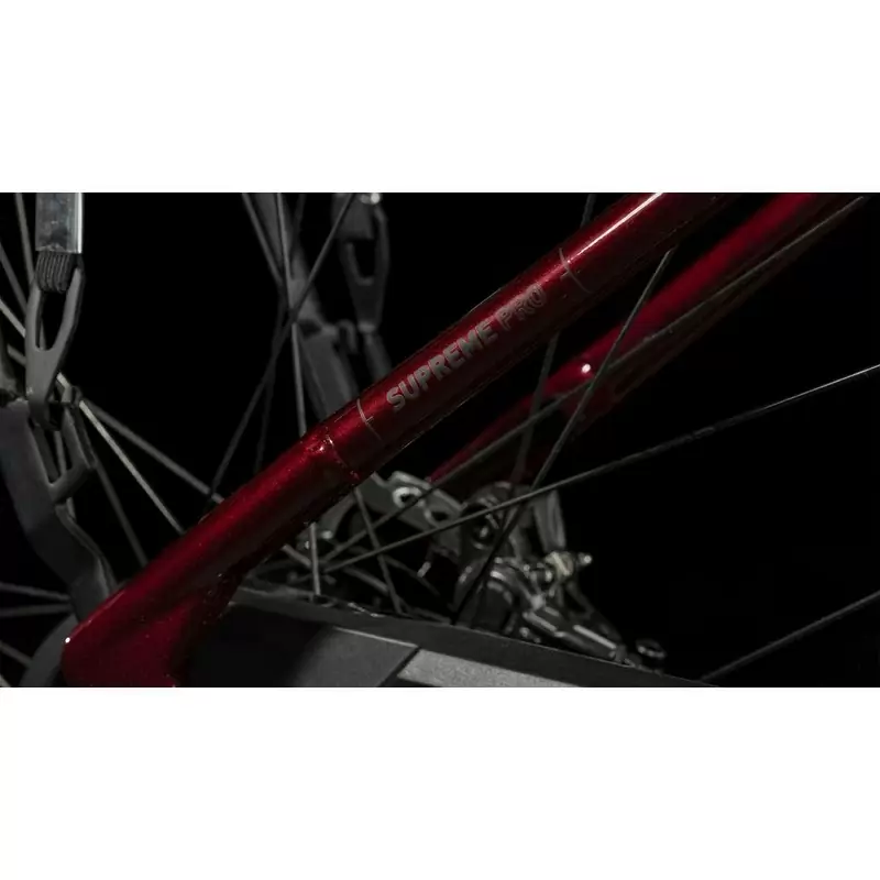 Supreme RT Hybrid Pro Easy Entry 28'' 500Wh Rosso/Nero 50mm 1v Bosch Performance 2024 Taglia S #4