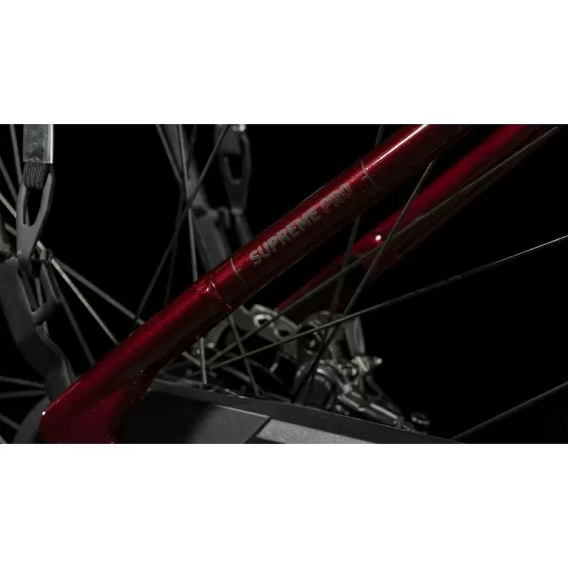 Supreme RT Hybrid Pro Easy Entry 26'' 500Wh Red/Black 50mm 1v Bosch Performance 2024 Size XXS #4