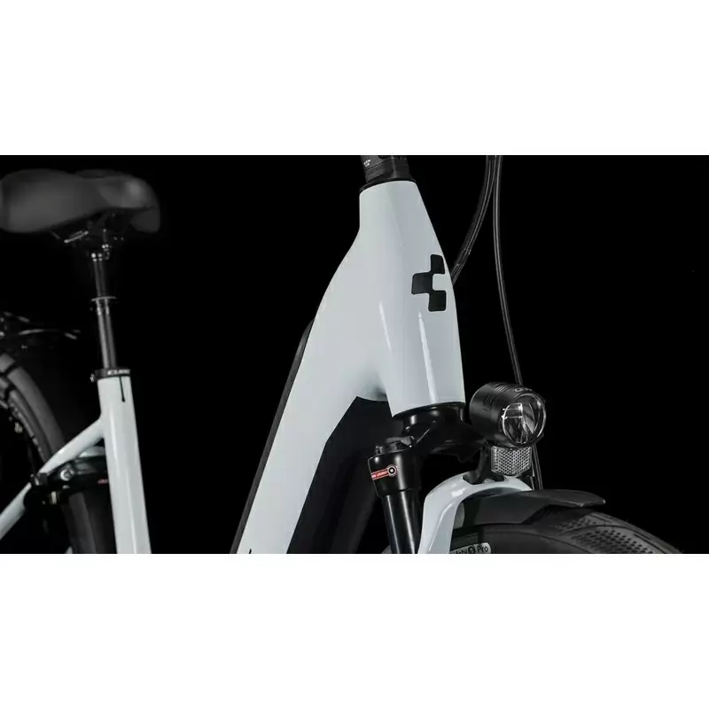 Supreme RT Hybrid EXC Easy Entry 29'' 500Wh Bianco/Nero 50mm 1v Bosch Active Plus 2024 Taglia S #3