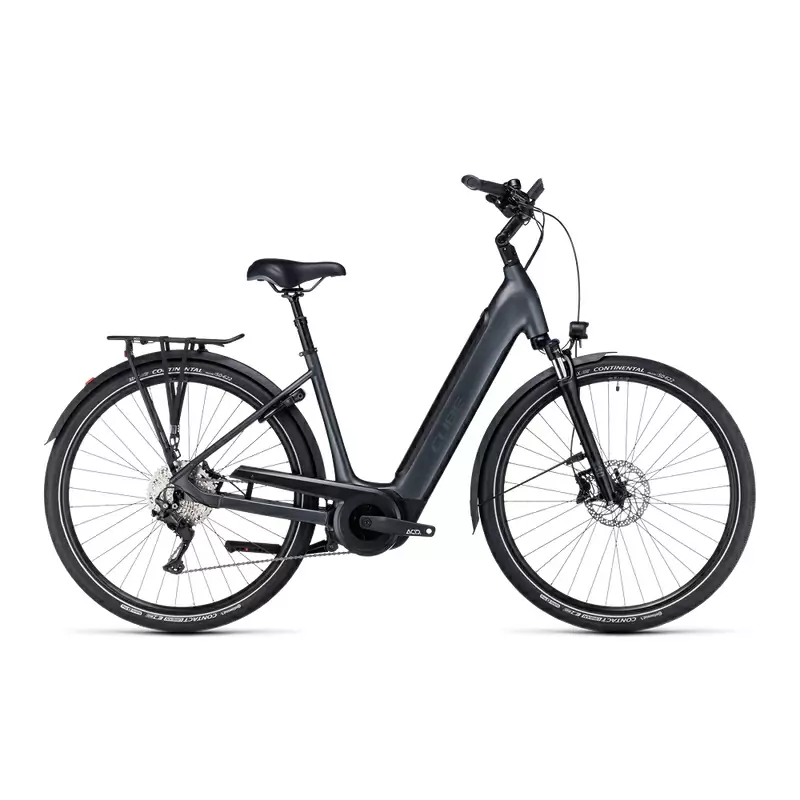 Supreme Sport Hybrid Pro Easy Entry 28'' 500Wh Grigio 50mm 10v Bosch Performance 2024 Taglia S - image