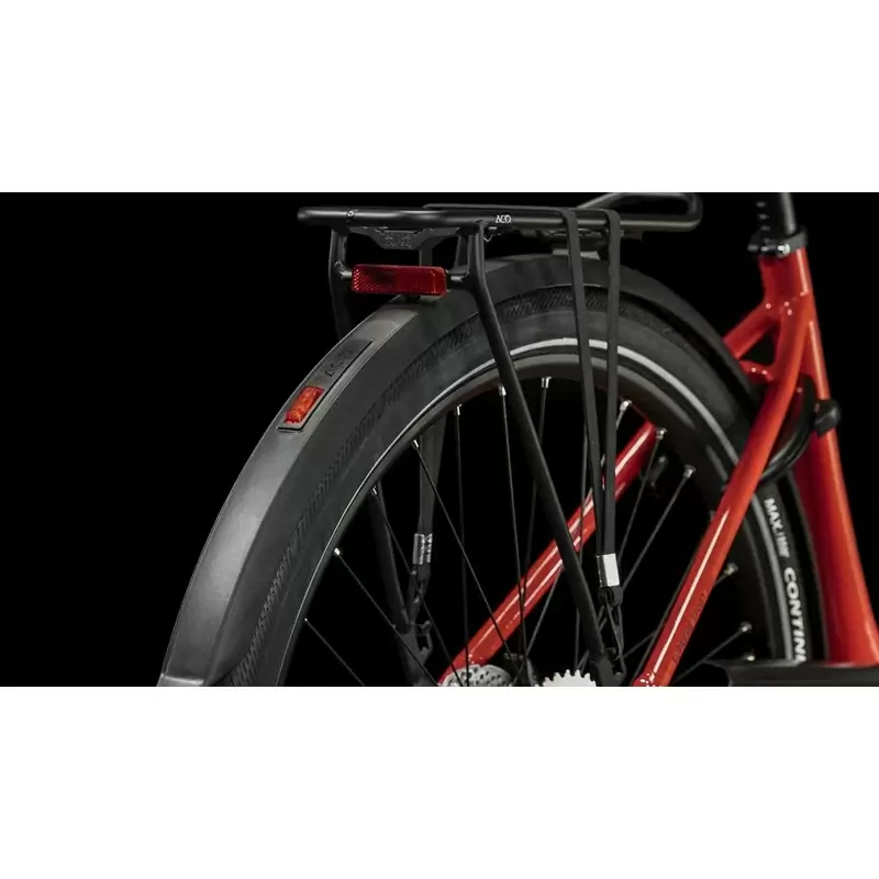 Supreme Sport Hybrid Pro Easy Entry 28'' 500Wh Rosso/Nero 50mm 10v Bosch Performance 2024 Taglia S #2