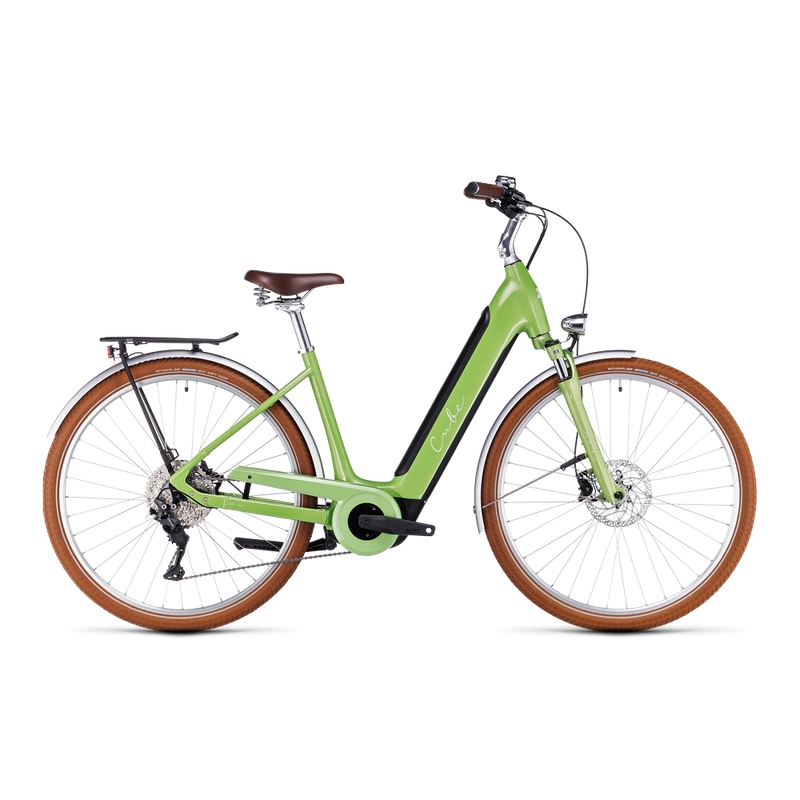 Ella Ride Hybrid Easy Entry 29'' 500Wh Verde 50mm 10v Bosch Active Plus 2024 Taglia S