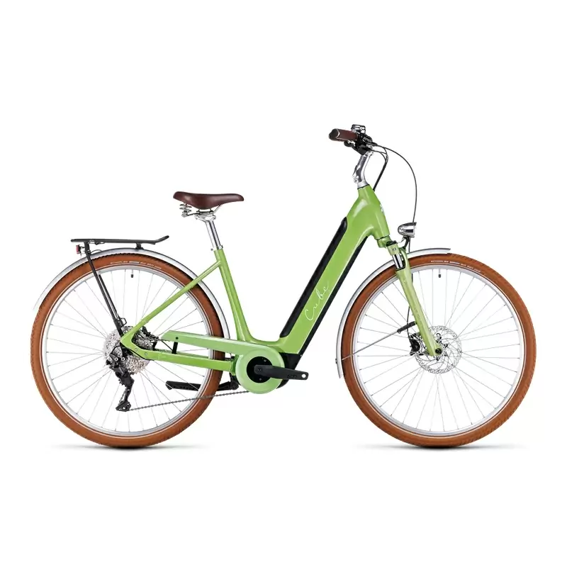 Ella Ride Hybrid Easy Entry 29'' 500Wh Verde 50mm 10v Bosch Active Plus 2024 Taglia S - image