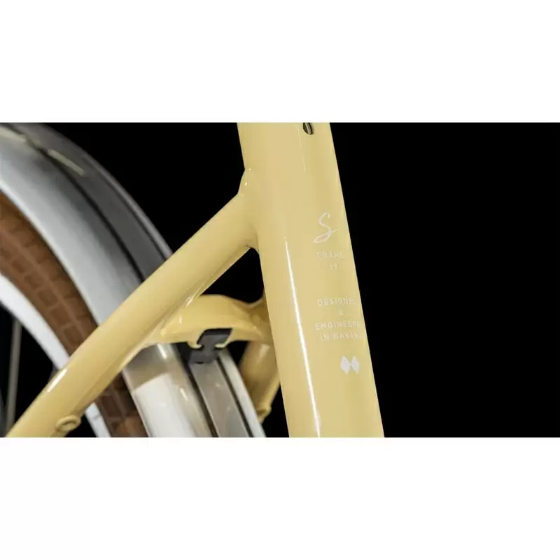 Ella Ride Hybrid Easy Entry 29'' 500Wh Beige/Bianco 50mm 10v Bosch Active Plus 2024 Taglia XS #4