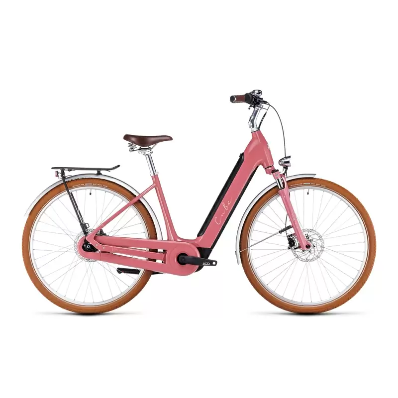 Ella Cruise Hybrid Easy Entry 29'' 500Wh Pink 50mm 1v Bosch Active Plus 2024 Size XS - image